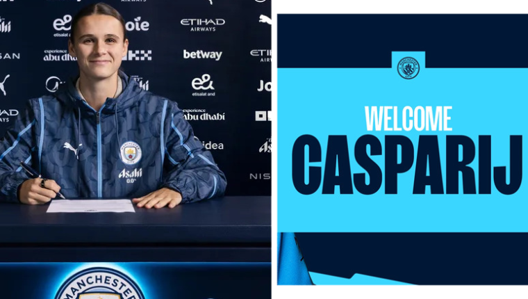 Manchester City defender Casparij has finalized a new extended deal to remain with the club long-term.