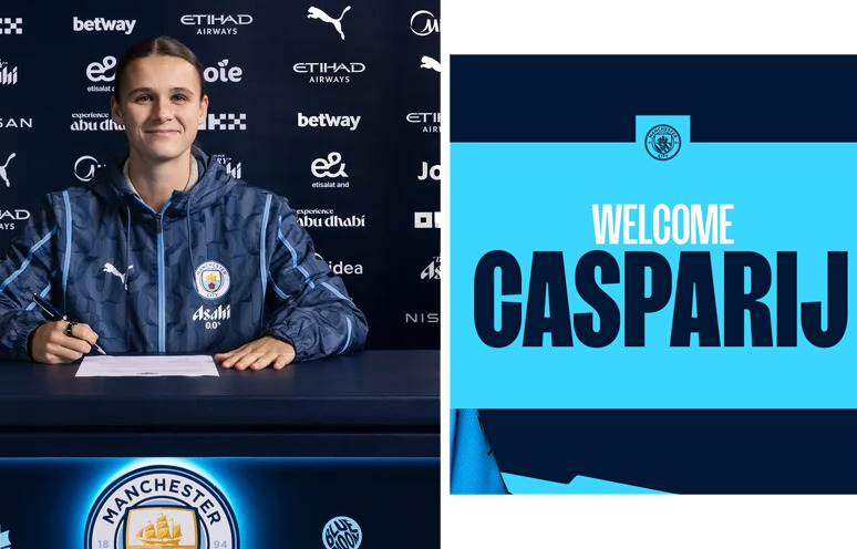 Manchester City defender Casparij has finalized a new extended deal to remain with the club long-term.