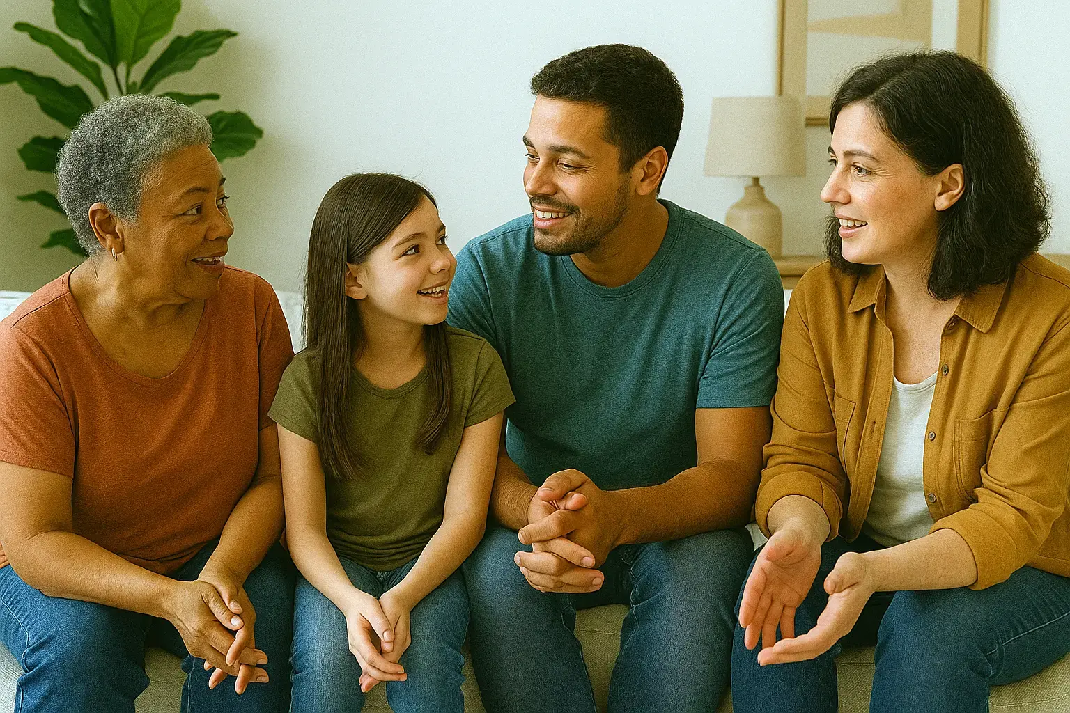 Open communication fostering strong family bonds