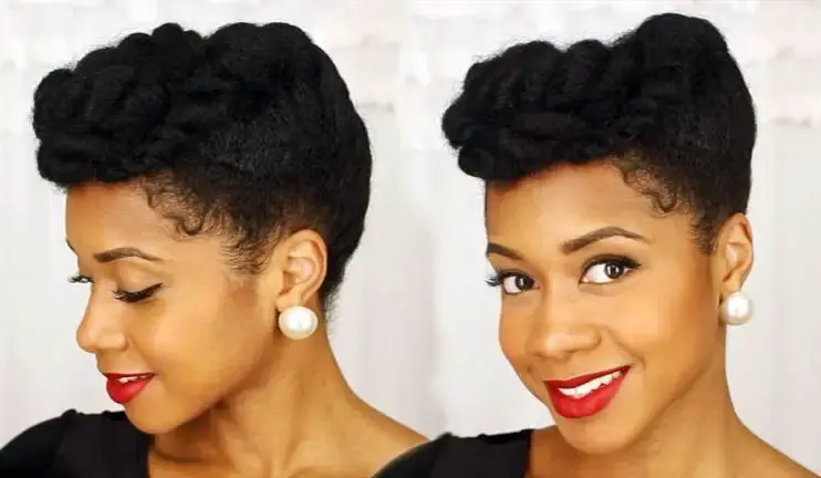 Stylish updo