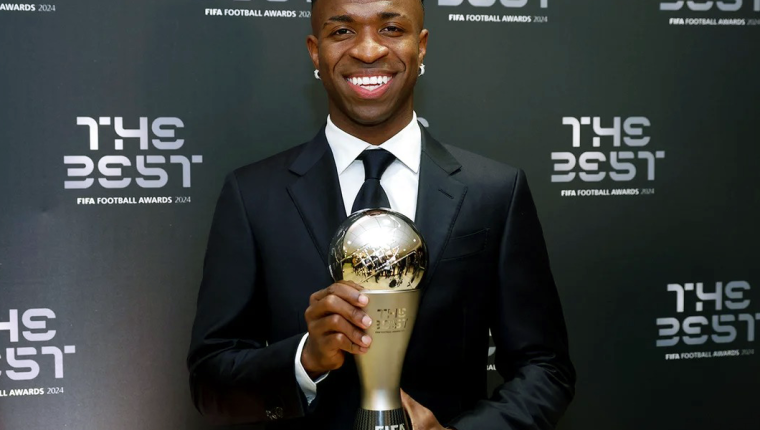 Vinícius Junior: Vinícius Jr Crowned FIFA's Best Player of 2024