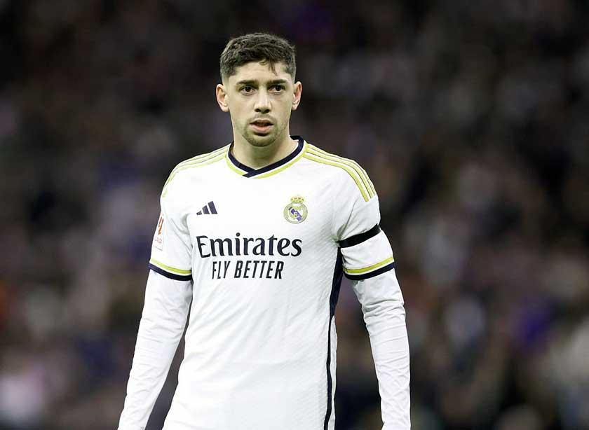 Federico Valverde returns to the Real Madrid squad for their Champions League derby match against Atletico Madrid, as confirmed in the official squad list.